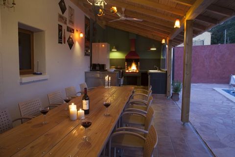 Set on the edge of the postcard-perfect village of Roquebrun, this elegant 5-bedroom villa offers space, style, and comfort for up to 12 guests. Designed for relaxation, it features a private heated 13x4m pool, a fully equipped outdoor kitchen, and a...