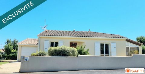 Maison de plain-pied au calme, à deux pas du port et du centre-ville