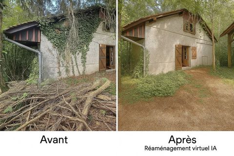 A vendre maison à rénover 4 pièces LUCINGES (74). Terrain d'env. 1400 m2