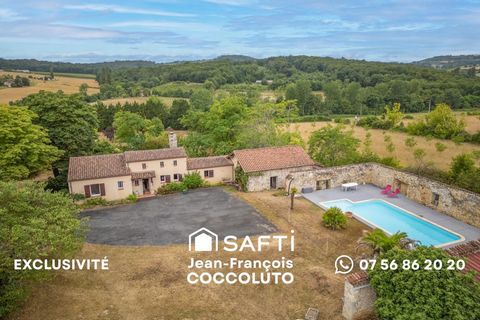 Maison familiale 3 chambres avec piscine et grange