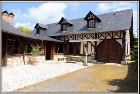 A vendre cette jolie maison de caractère de plain-pied à Cany-Barville, à deux pas du centre-ville