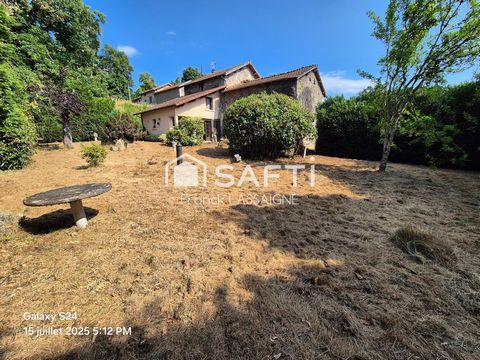 Maison en pierres avec terrain sans vis à vis