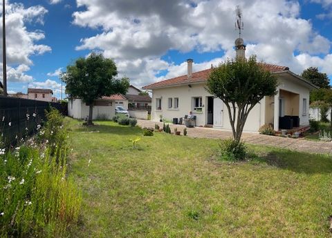 MORCENX : MAISON DE PLAIN-PIED AVEC JARDIN