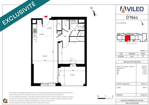 T2 EN DERNIER ETAGE