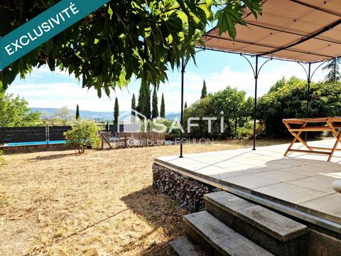 Douceur de vivre en Provence : maison avec vue sur le Luberon