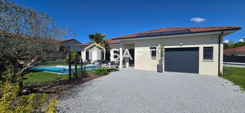 Maison contemporaine Plain Pied 140m² avec piscine