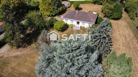 Maison de caractère sur sous-sol 125m²,4 chambres, 4255m² de terrain.