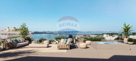 Seixal Baía, the new housing development under construction, thinking of you, your way of life and your comfort. By purchasing one of the 46 apartments available, you are deciding on the best way to acquire quality of life, surrounded by a natural pa...