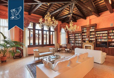 In the heart of Cannaregio, enveloped by Venice's magic, there is this elegant apartment for sale a step away from the Grand Canal. Located on the last two levels of a 16th-century Venetian Moorish palace, this 310-sqm apartment has been elegant...