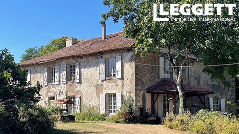A15328 - This is a great opportunity to acquire a charming manor house, full of character, which is just waiting to be restored to its former glory. Located in a small, peaceful hamlet just 13 km from the popular town of L’Isle Jourdain which has a w...