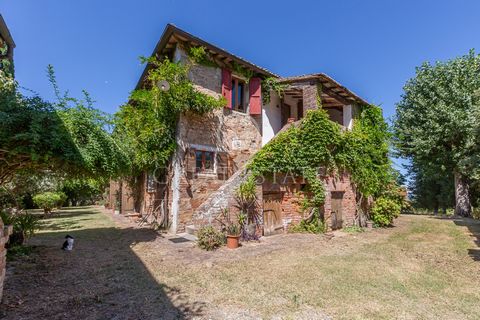 A real symphony of colors and materials and nature that reigns in Casale Margherita, an enchanting property located in a beautiful historical and natural location within the Municipality of Chiusi. The large manor house develops a total area of ​​abo...