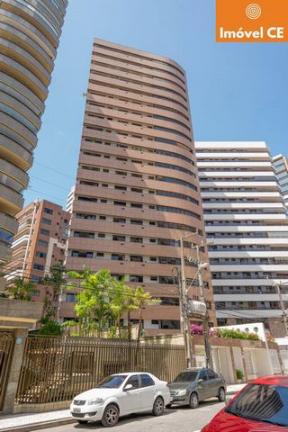 This ready-to-live-in apartment in the Meireles neighborhood in Fortaleza offers comfort and elegance in its 210m². With three suites, each providing privacy and convenience to residents, it is ideal for families or those who enjoy receiving visitors...