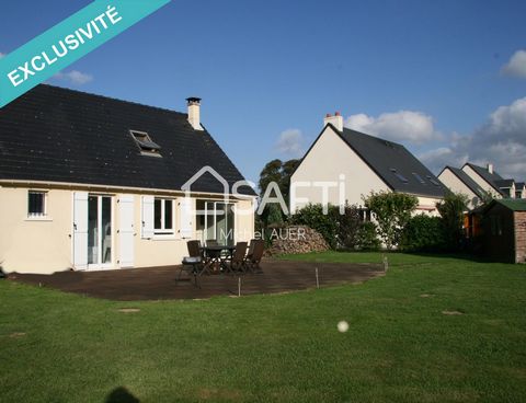 Située à 5 minutes de la ville historique de Bayeux, cette maison profite d'un cadre paisible et verdoyant à 2 minutes de l'école située en centre bourg de Sommervieu (14400).Avec une surface de terrain généreuse de 1094 m², ce pavillon de type T4/5 ...