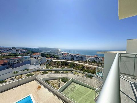 SLEEK COASTAL LIVING WITH PANORAMIC VIEWS IN NAZARÉ Discover your dream home in the heart of Nazaréa chic and contemporary 2-bedroom upper-floor apartment spanning 200m² that truly captures the essence of modern coastal living. One of its standout fe...