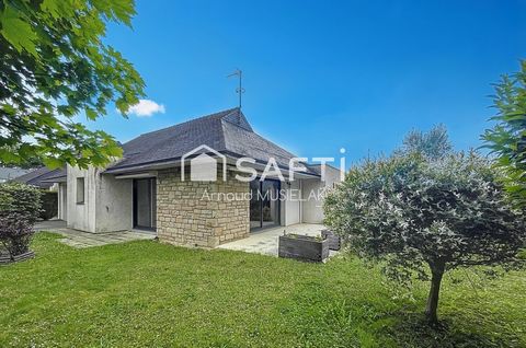Maison de plain-pied dans un cadre paisible, à deux pas du bourg