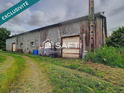 HANGAR + VERGER - LE CHARME A LA CAMPAGNE