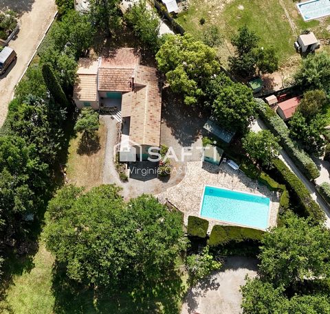 VILLA INDIVIDUELLE - 5 PIECES de PLAIN-PIED avec PISCINE (15mn accès A8)