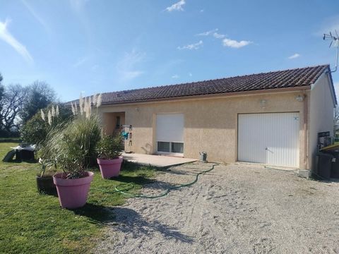 Sur les coteaux de Pompignan , villa T4 sur une parcelle de 800m2