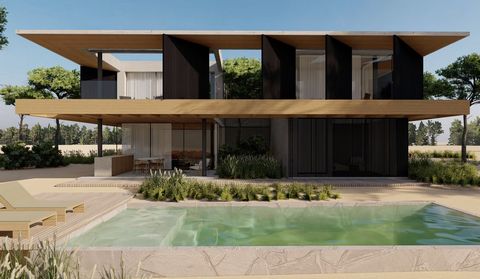 Ervaar het verfijnde leven in een van de meest exclusieve gebieden van Portugal - Comporta-Melides , waar natuur en eigentijds design elkaar ontmoeten. Deze prachtige nieuwe ontwikkeling beschikt over moderne villa's met uitzicht op de golfbaan , gea...