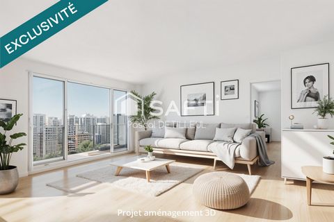 SAINT-CLOUD - Val d'Or appartement 3 pièces 64m2 - Vue Magnifique sur la Défense