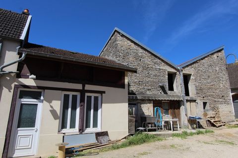 Dpt Côte d'Or (21), à vendre GISSEY SUR OUCHE Grange P3 de 97 m² + local de 41 m²