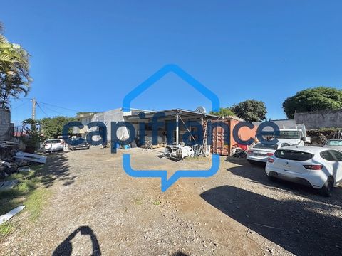 À vendre SAINT PIERRE (974) Ligne Paradis Atelier de 260m2 sur 1 200m2 de terrain