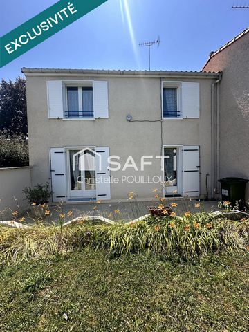 Maison 3 chambres, garage et jardin