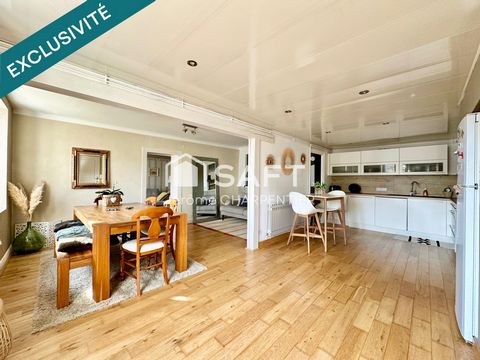 Maison mitoyenne avec jardin, aux multiples possibilités !