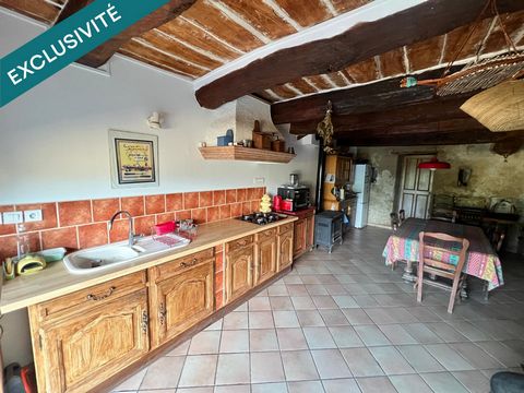 Maison de village en pierre avec terrasse panoramique