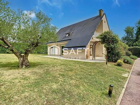 GRANDE MAISON FAMILIALE DANS ÉCRIN DE VERDURE AUX PORTES DE CAEN