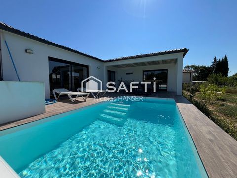 Maison comtemporaine au calme avec piscine