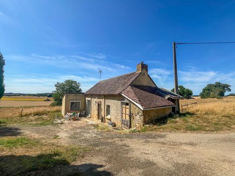 À vendre Maison à la campagne à rénover avec grand terrain, proche Montreuil-le-Chétif