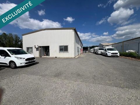 Bâtiment professionnel de 400 m² sur terrain de 1 192 m²