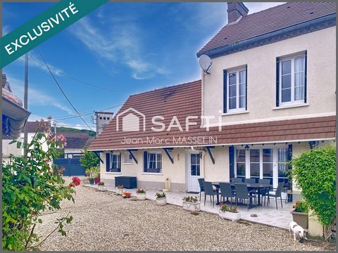Maison de village sans travaux avec garage et jardin