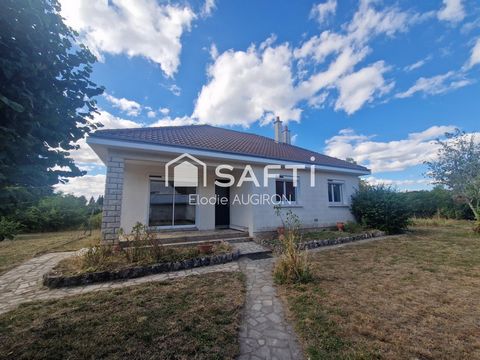 Maison 3 pièces avec grand terrain et dépendances