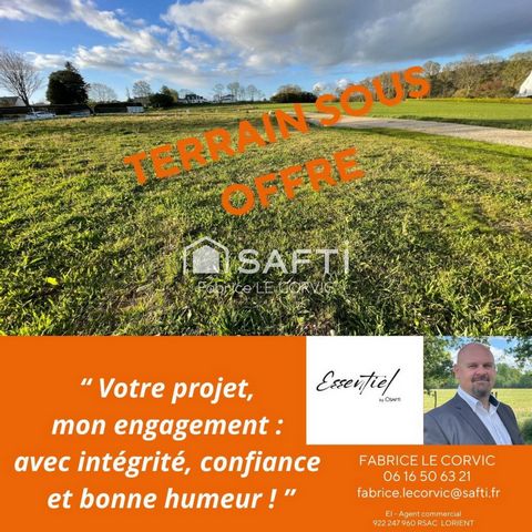 TERRAIN DE 727M2 EN LOTISSEMENT, A GUENIN