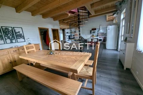 Bien rare - un chalet chaleureux de 105 m²