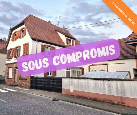 *** Sous Compromis *** Spacieuse maison à fort potentiel