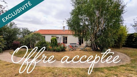 Maison chouchoutée avec garage et joli jardin
