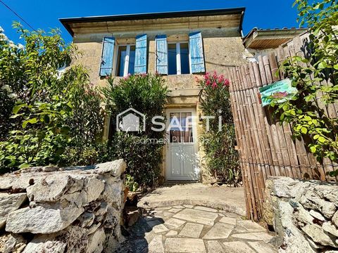 Maison en pierre avec 4 chambres, jardin, terrasse et dépendances