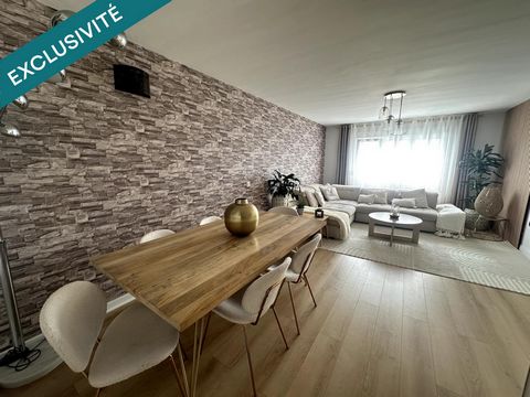REIMS - APPARTEMENT TYPE 4 TRAVERSANT AU DERNIER ÉTAGE