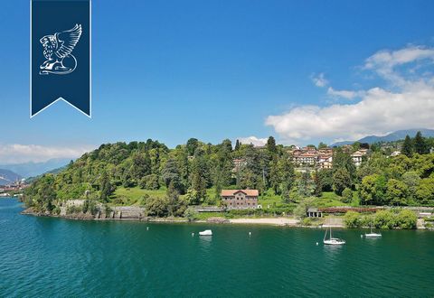 This luxury estate for sale in Verbania, is in an exclusive position with direct access to the lake and a fantastic view.This prestigious property is surrounded by a park measuring 5 ha and featuring a very well-tended lawn, with big terracings that ...