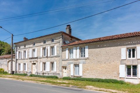 Set in a small hamlet this charming property is within walking distance of the village shops and restaurant and close to the market town of Jarnac. With plenty of character features it has spacious living accommodation as well as an independent guest...