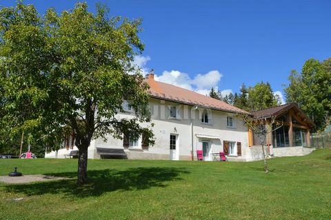 Réf 66858EP :- Situated in the heart of the Haut-Jura massif in the Morbier commune, on a plot of over 3,000 m² at the foot of the ski lifts and Nordic ski runs, come and discover this building converted into gîtes. There are 5 self-contained flats f...