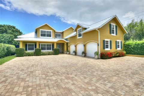 Gorgeous, custom built, over 3,500 sqft 5 bedroom, 4.5 bath, 3 car garage pool home on 3/4 of an acre in the established riverfront community of San Sebastian Springs! Features include a 2023 standing seam metal roof & gutters, all impact windows & d...