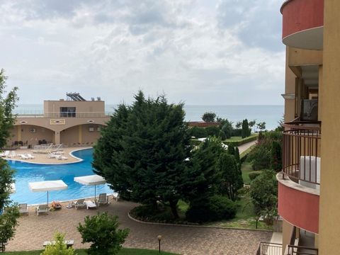 The apartment has total living area 46 sq.m. and it is situated on the 3rd floor in Midia Grand Resort in Aheloy town. The apart-hotel is located on the first sea line and offers: - 2 swimming-pools; - children's playground; - cafe; - reception; - Re...