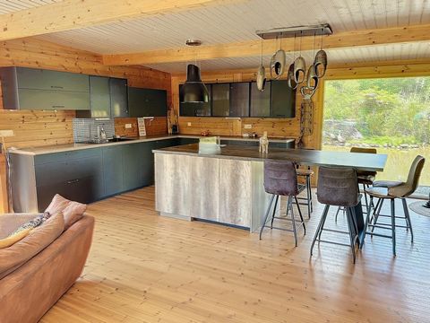 Magnifique Propriété de 2021 en bois finlandais de 135 m² + Studio indépendant de30m2 à La Haye-d'Ectot - 63000m2 terrain -