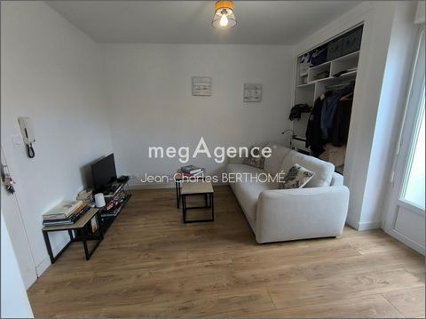 Studio de 26m2 habitable, emplacement idéal.