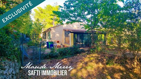 Villa individuelle plain-pied - 3 chambres - garage - terrain plat et clôturé de presque 1500 m2