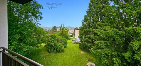 Appartement T3 75m² Dernier étage traversant, vue dégagée